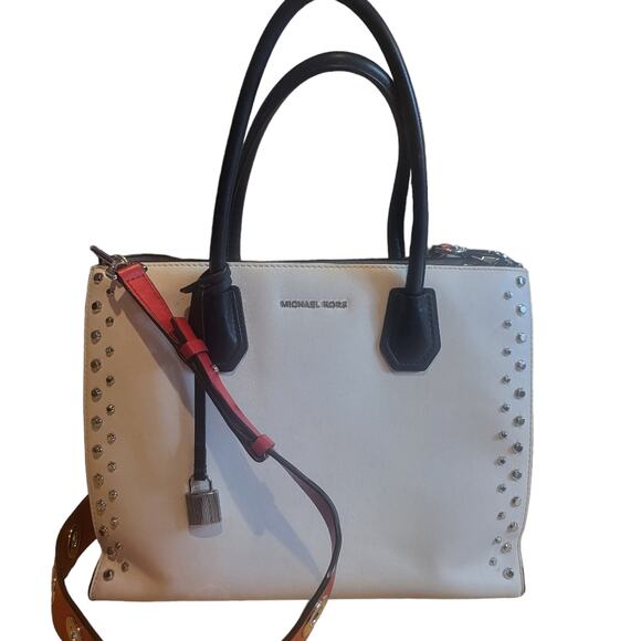 Michael Kors Handbags - Michael Kors Large Mercer Studded Tote Bag